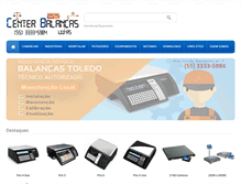 Tablet Screenshot of centerbalancas.com